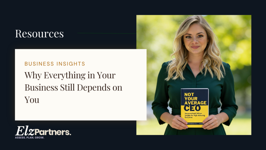 Founder discovering why everything in their business depends on them and how to fix it
