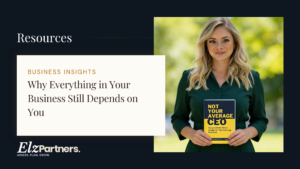 Founder discovering why everything in their business depends on them and how to fix it