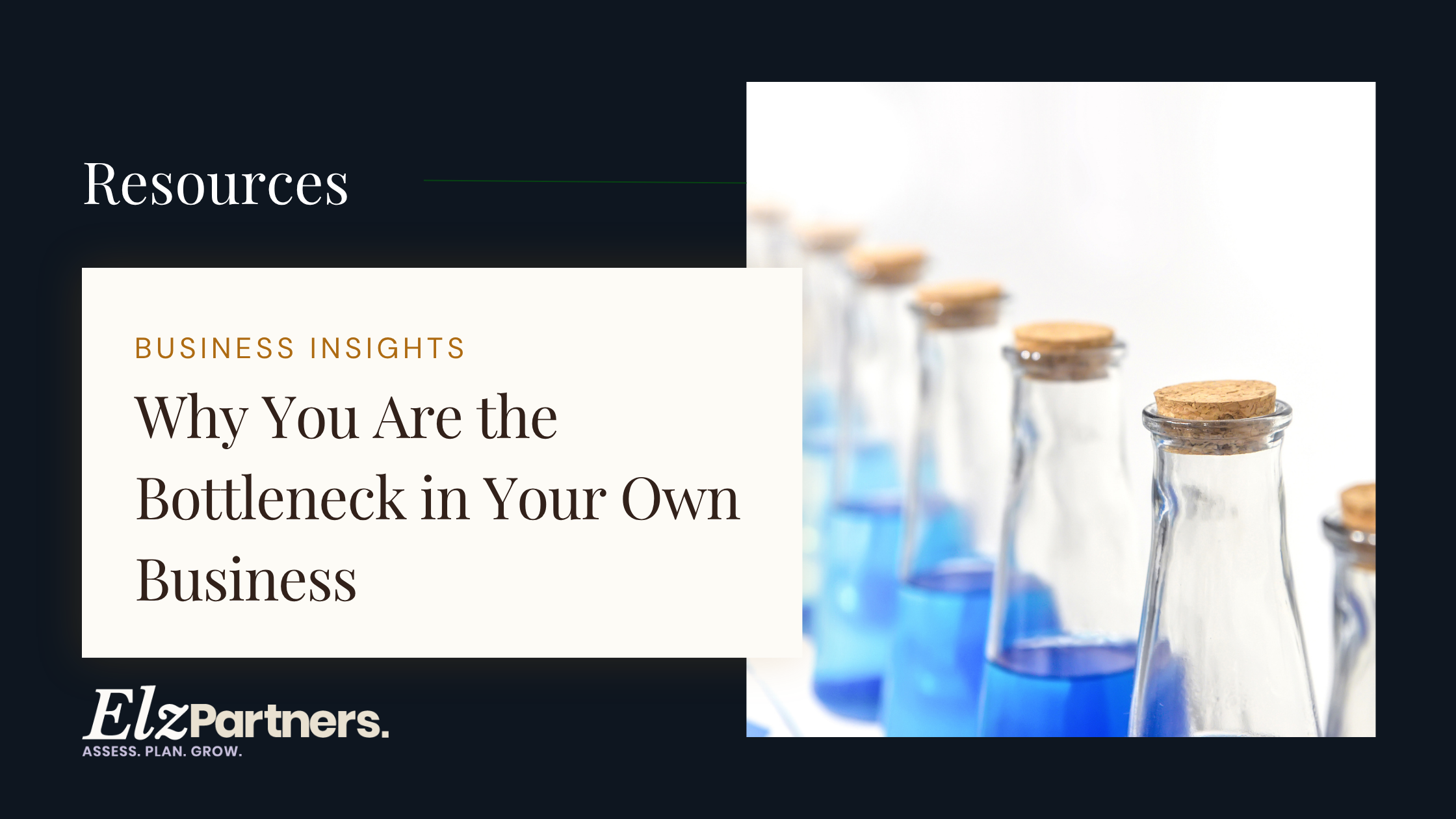 Why You Are the Bottleneck in Your Own Business
